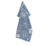Bunzlau Castle Keukendoek Flowerbed Grey Blue