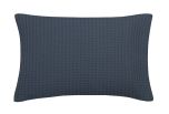 Vandyck Kussensloop Wafel Pique Nightblue 40x55