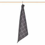 Jorzolino Theedoek Grote Ruit Grey 65x65
