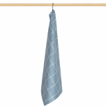 Jorzolino Theedoek Grote Ruit Grey Blue 65x65