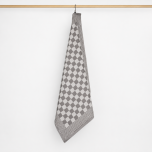 Jorzolino Theedoek Kleine Ruit Grey 65x65