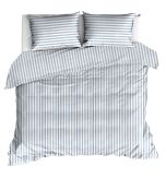 Linolux Dekbedovertrek Fresh Stripe Blue