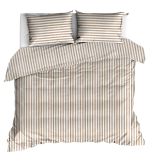 Linolux Dekbedovertrek Fresh Stripe Sand