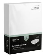 Linolux Hoeslaken Jersey Excellent White