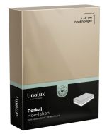 Linolux Hoeslaken Katoen Perkal Sand