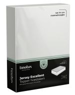 Linolux Hoeslaken Topper Jersey Excellent Offwhite