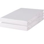 Linolux Kussensloop 400 count Satijn White 2x 60x70