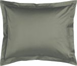 Linolux Kussensloop Uni Satijn Olive 60x70