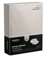 Linolux (topper) Hoeslaken Jersey Stone