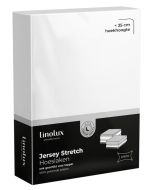 Linolux (topper) Hoeslaken Jersey White
