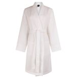 Linolux Wafel Badjas Nature Short White