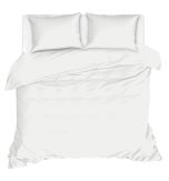 Livello Hotel Dekbedovertrek Perkal White