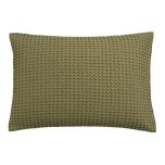 Vandyck Kussensloop Wafel Pique Martini Olive 40x55