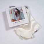 Vandyck Set Kapselsloop en Slaapmasker 100% Zijde Sleeping Beauty Offwhite
