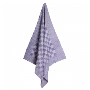 Theedoek Horeca Pompdoek Blue/Purple