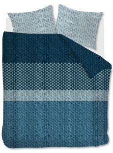 Beddinghouse Dekbedovertrek Flanel Maelis Blue
