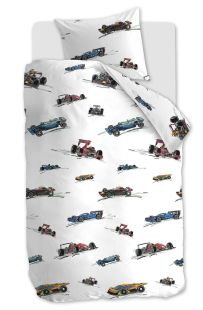 Beddinghouse Kids Dekbedovertrek Race Cars Multi