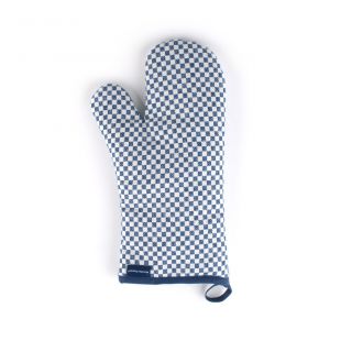 Bunzlau Castle Ovenwant Checkered Blue