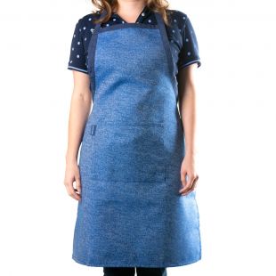 Bunzlau Castle Schort Solid Dark Blue