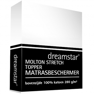 Dreamstar Molton stretch de Luxe Topper 280 gr