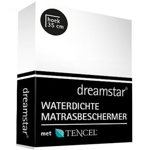 Dreamstar Waterdichte matrasbeschermer Tencel hoek 35 cm