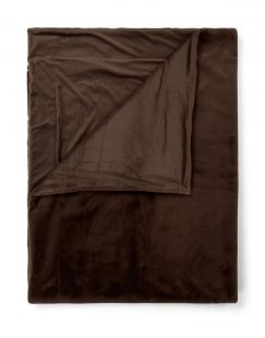 Essenza Plaid Furry Chocolate 150 x 200