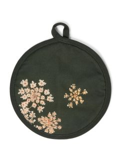 Essenza Pannenlap Lauren Dark Green rond