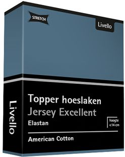 Livello Hoeslaken Topper Jersey Excellent Blue 250 gr