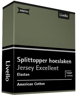 Livello Hoeslaken Splittopper Jersey Excellent Green 250 gr