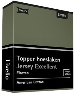 Livello Hoeslaken Topper Jersey Excellent Green 250 gr