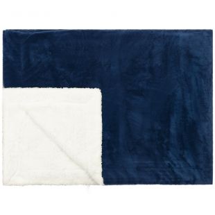 Livello Fleece Plaid Calvin Dark Blue 150x250