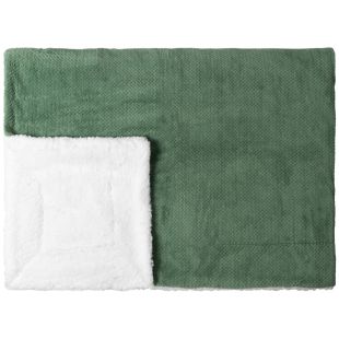 Livello Fleece Plaid Calvin Forest Green 150x200