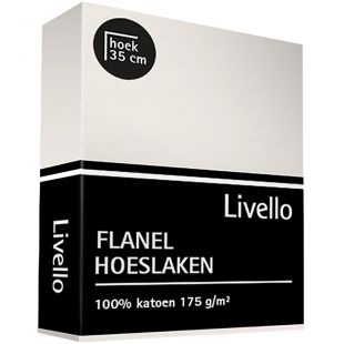 Livello Hoeslaken Flanel Ecru