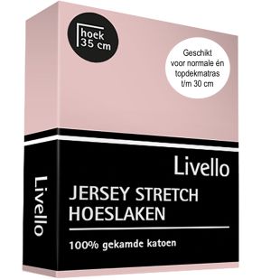 Livello (topper) Hoeslaken Jersey Blossom