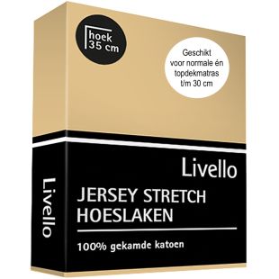 Livello (topper) Hoeslaken Jersey Sunny