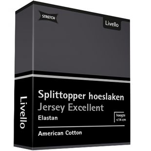 Livello Hoeslaken Splittopper Jersey Excellent Dark Grey 250 gr
