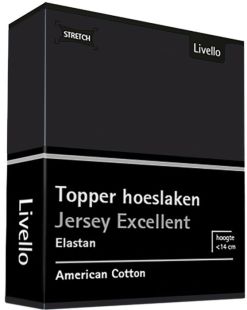 Livello Hoeslaken Topper Jersey Excellent Black 250 gr