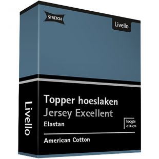 Livello Hoeslaken Topper Jersey Excellent Blue 250 gr