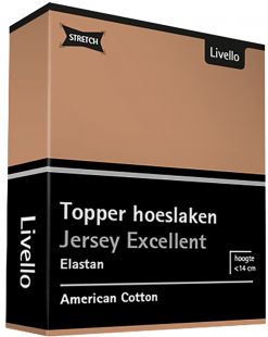 Livello Hoeslaken Topper Jersey Excellent Caramel 250 gr