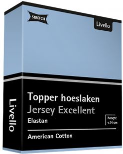 Livello Hoeslaken Topper Jersey Excellent Light Blue 250 gr