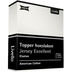 Livello Hoeslaken Topper Jersey Excellent Offwhite 250 gr