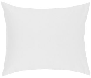 Livello Kussensloop Uni Satijn White 2x 60x70