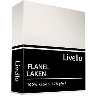 Livello Laken Katoen Flanel Ecru