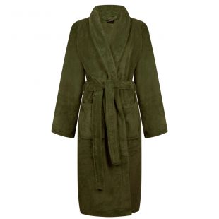 Livello Fleece Badjas Calvin Olive