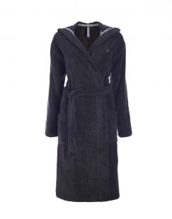 Marc O'Polo Badjas Classic (with hood) Anthracite
