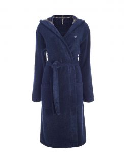 Marc O'Polo Badjas Classic (with hood) Navy