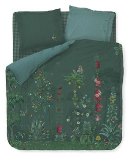 Pip Studio Dekbedovertrek Babylons Garden Green