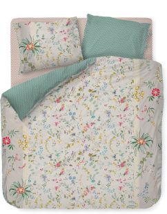 Pip Studio Dekbedovertrek Petites Fleurs Khaki