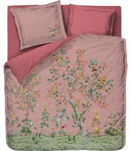 Pip Studio Dekbedovertrek Wild and Tree Pink