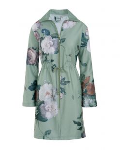 Vandyck Badjas met rits Olivia Smoke Green